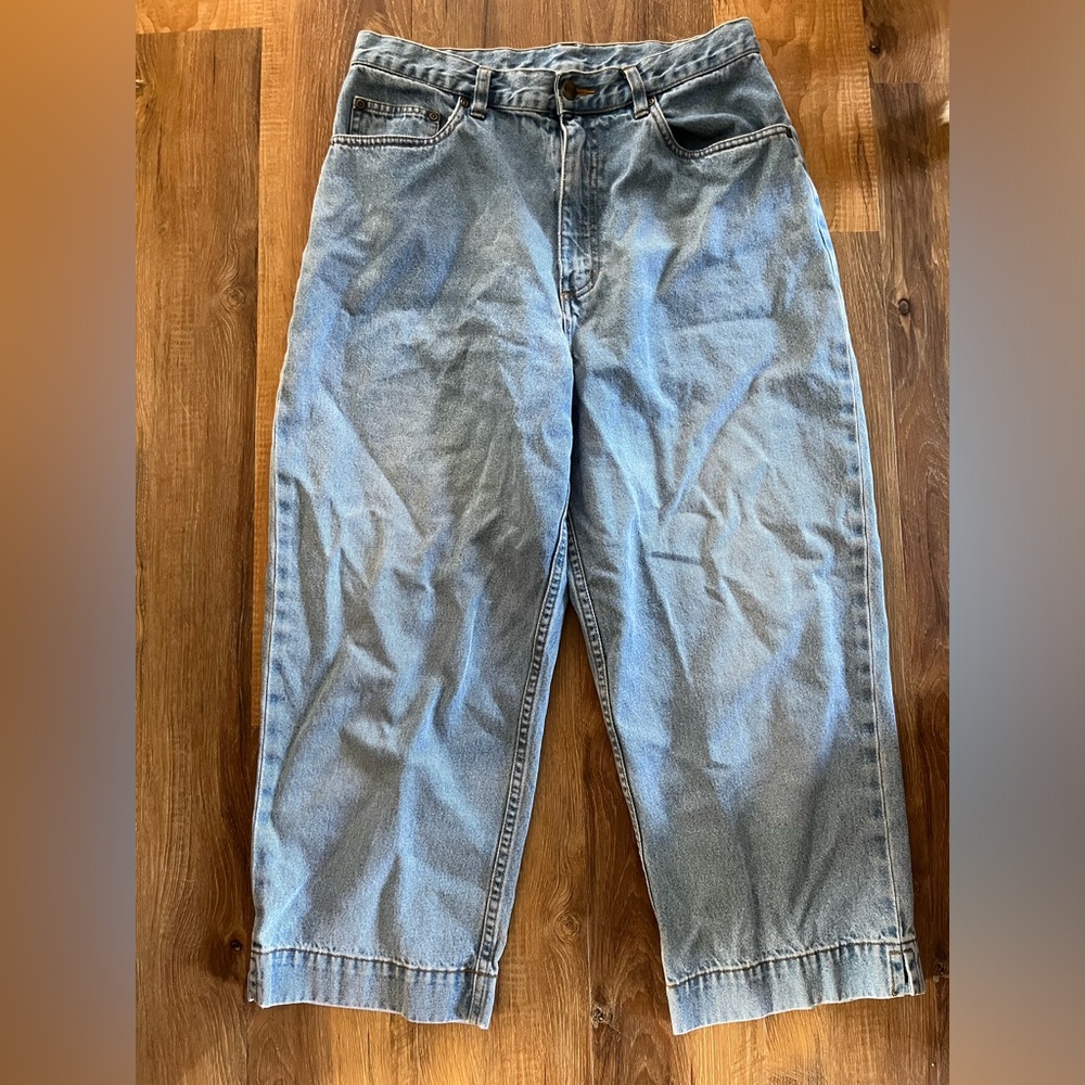 Vintage L.L. Bean Light Wash Mom Jeans
